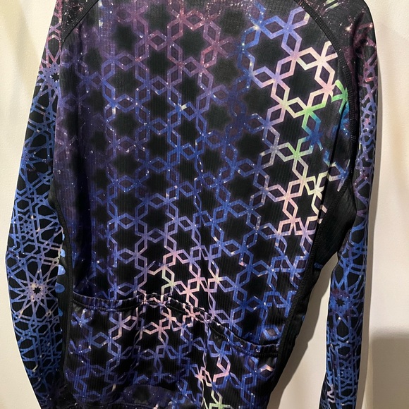 Colorful Geometric Patterned Jacket - Picture 2 of 2